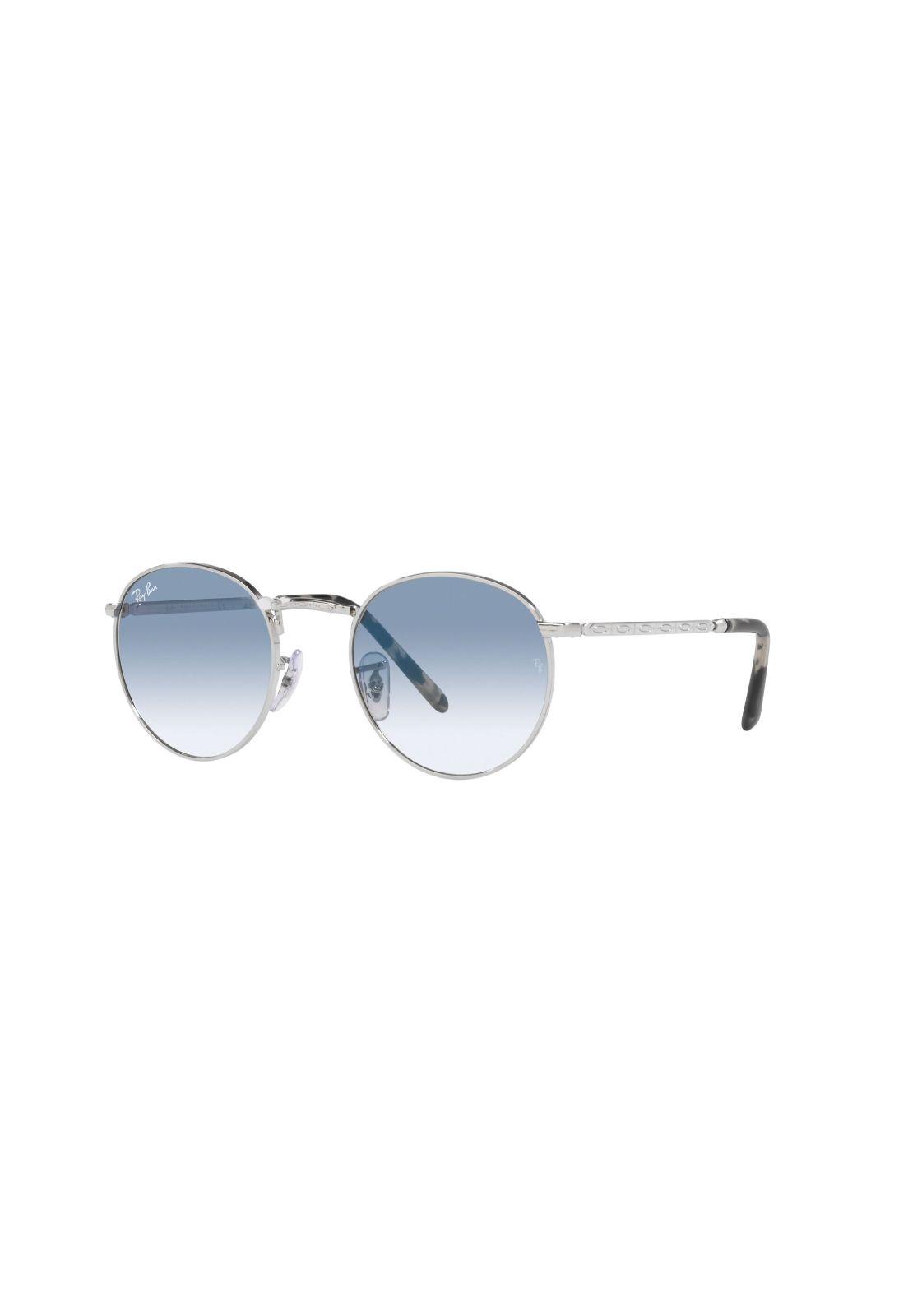 Lentes de Sol New Round Azul Degradé Ray-Ban RB36370033F-1