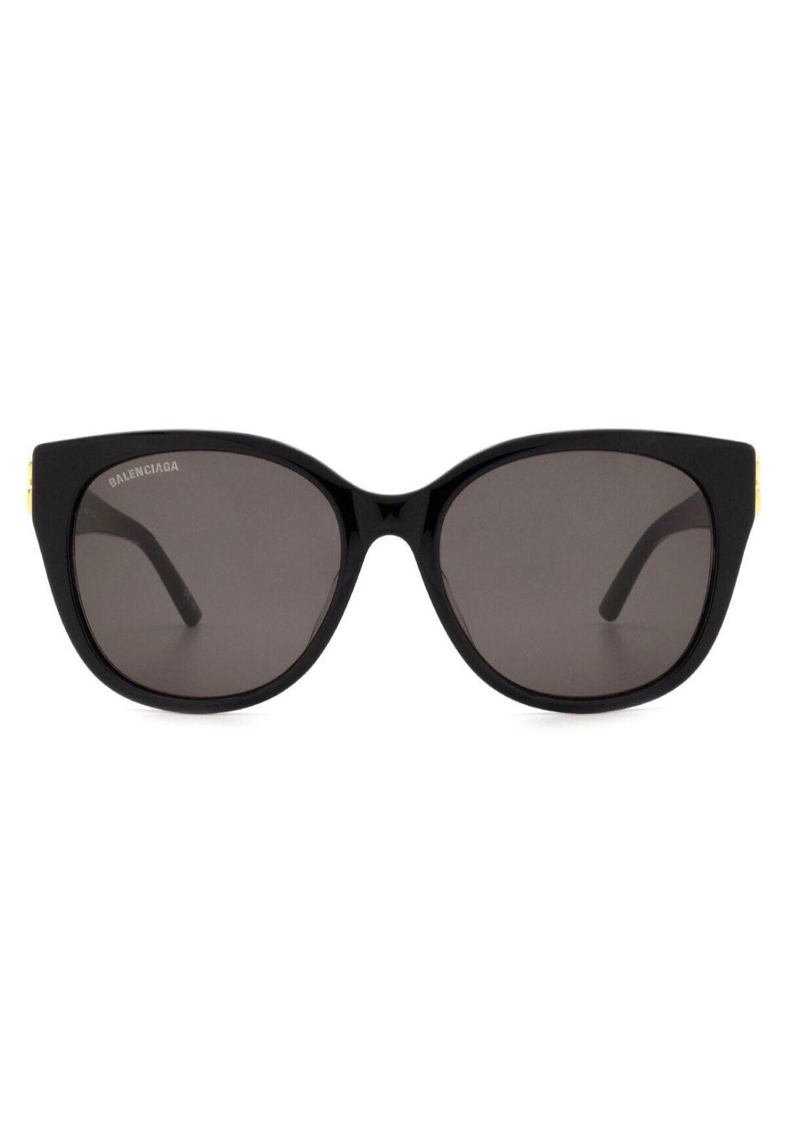 Lentes de Sol Shiny Black Balenciaga BB0103SA001-1