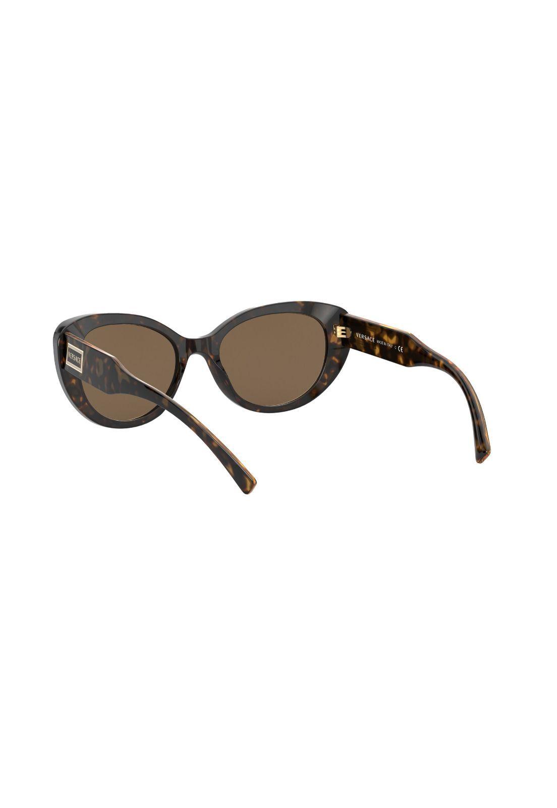 Lentes de Sol Marron Versace VE43781087354-5