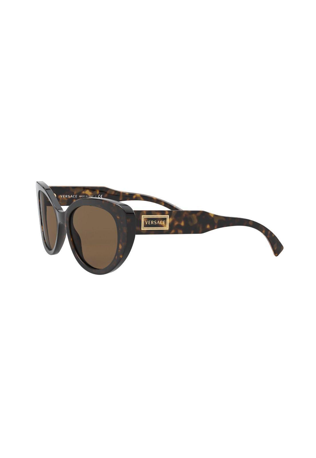 Lentes de Sol Marron Versace VE43781087354-6