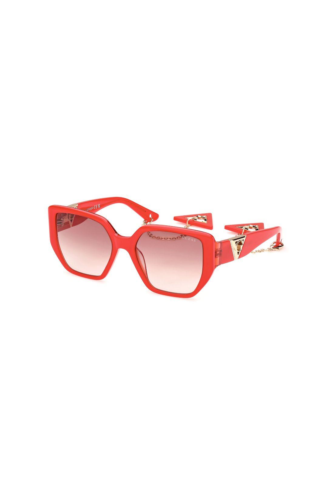 Lentes de Sol Shiny Red Guess GU78925566F-1
