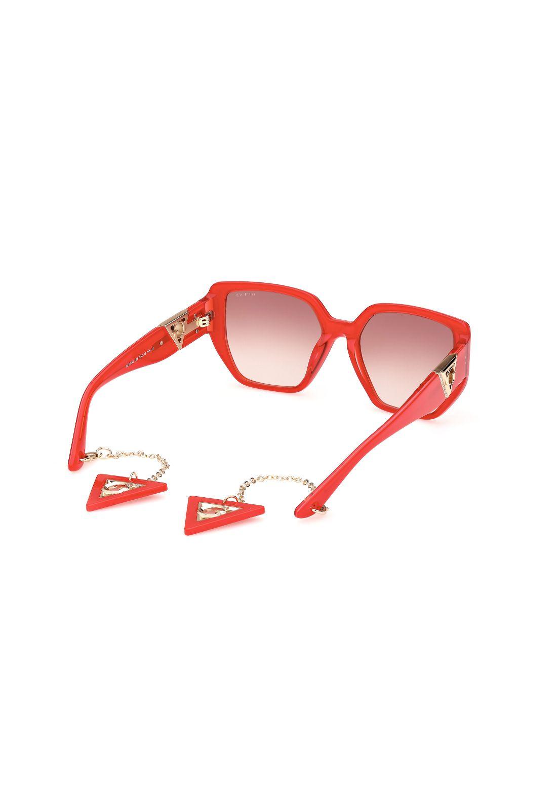 Lentes de Sol Shiny Red Guess GU78925566F-5