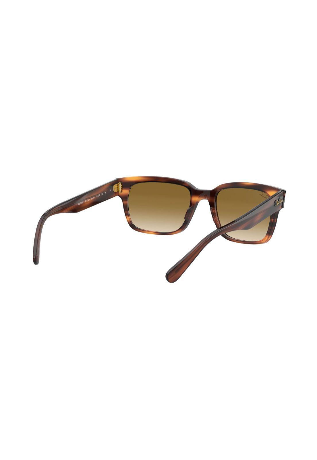 Lentes de Sol Jeffrey Striped Havana Ray-Ban RB21909545153-7