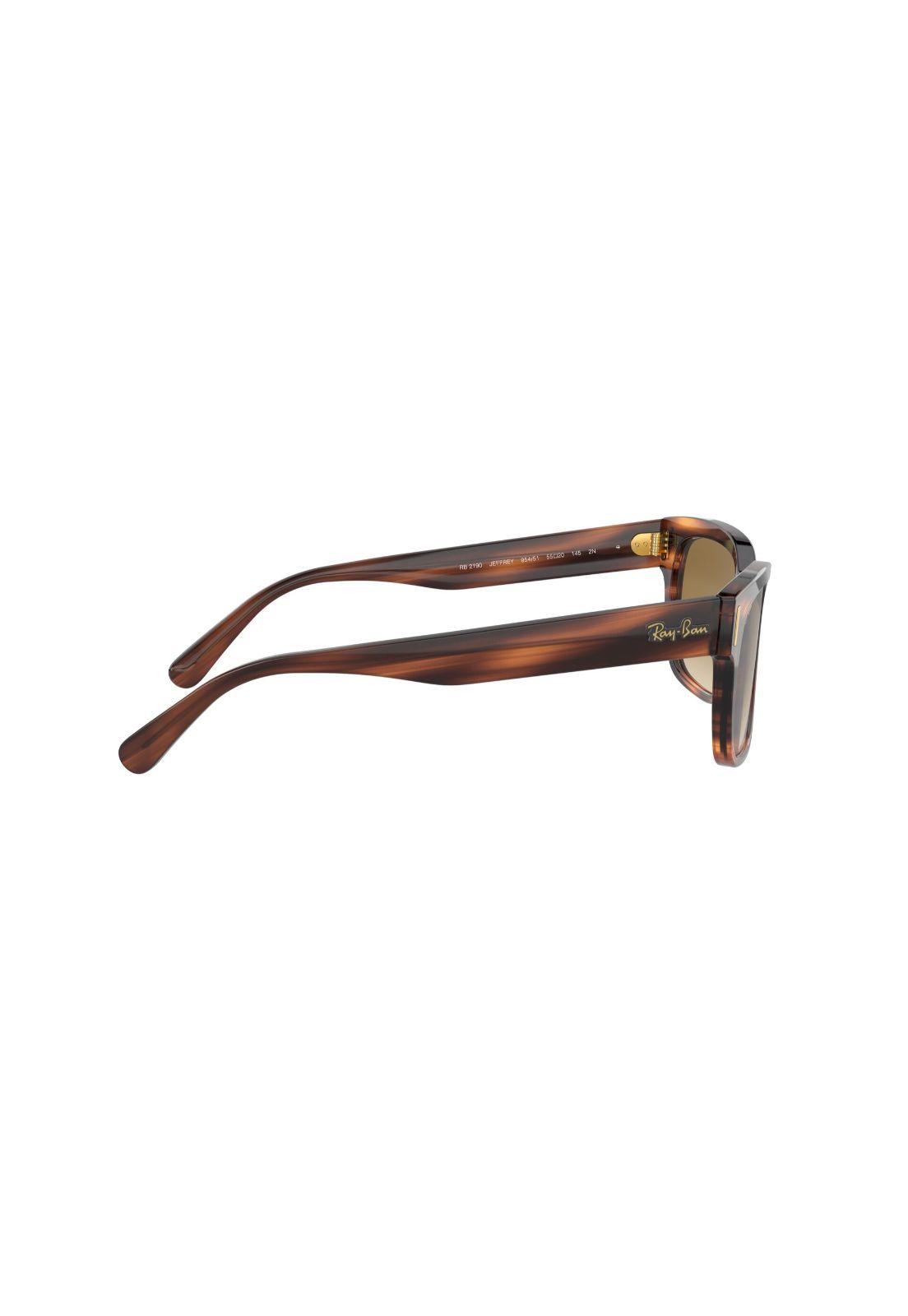 Lentes de Sol Jeffrey Striped Havana Ray-Ban RB21909545153-9