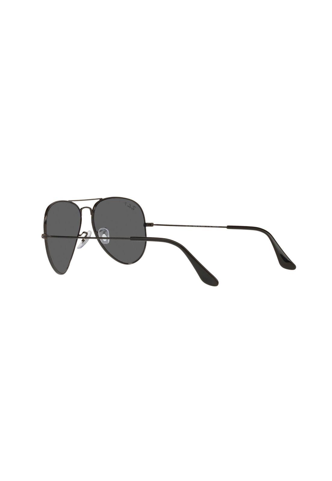 Lentes de Sol Aviator Large Metal Black Polarizados Ray-Ban-4