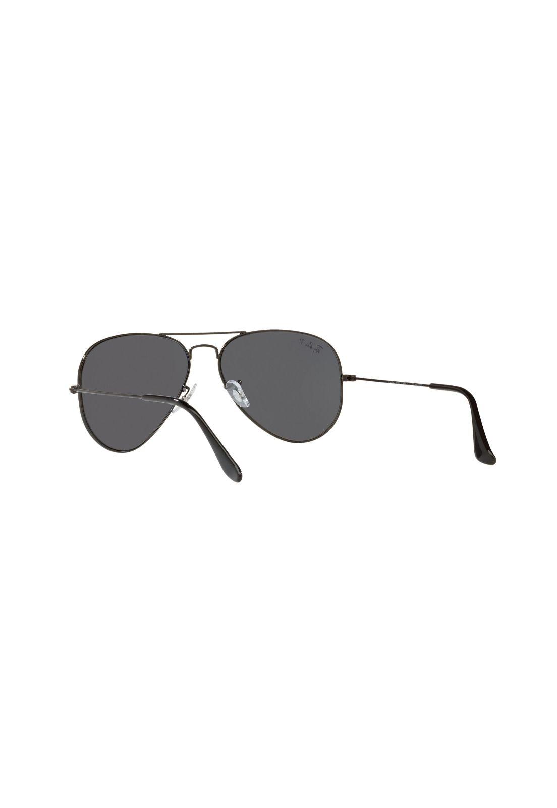 Lentes de Sol Aviator Large Metal Black Polarizados Ray-Ban-5
