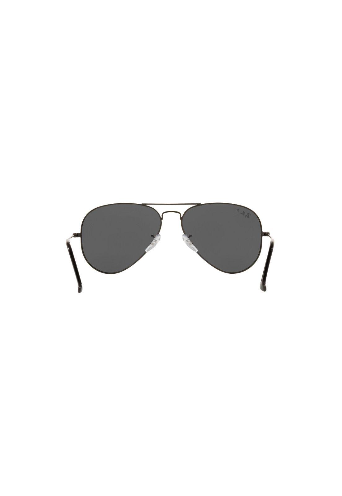 Lentes de Sol Aviator Large Metal Black Polarizados Ray-Ban-6