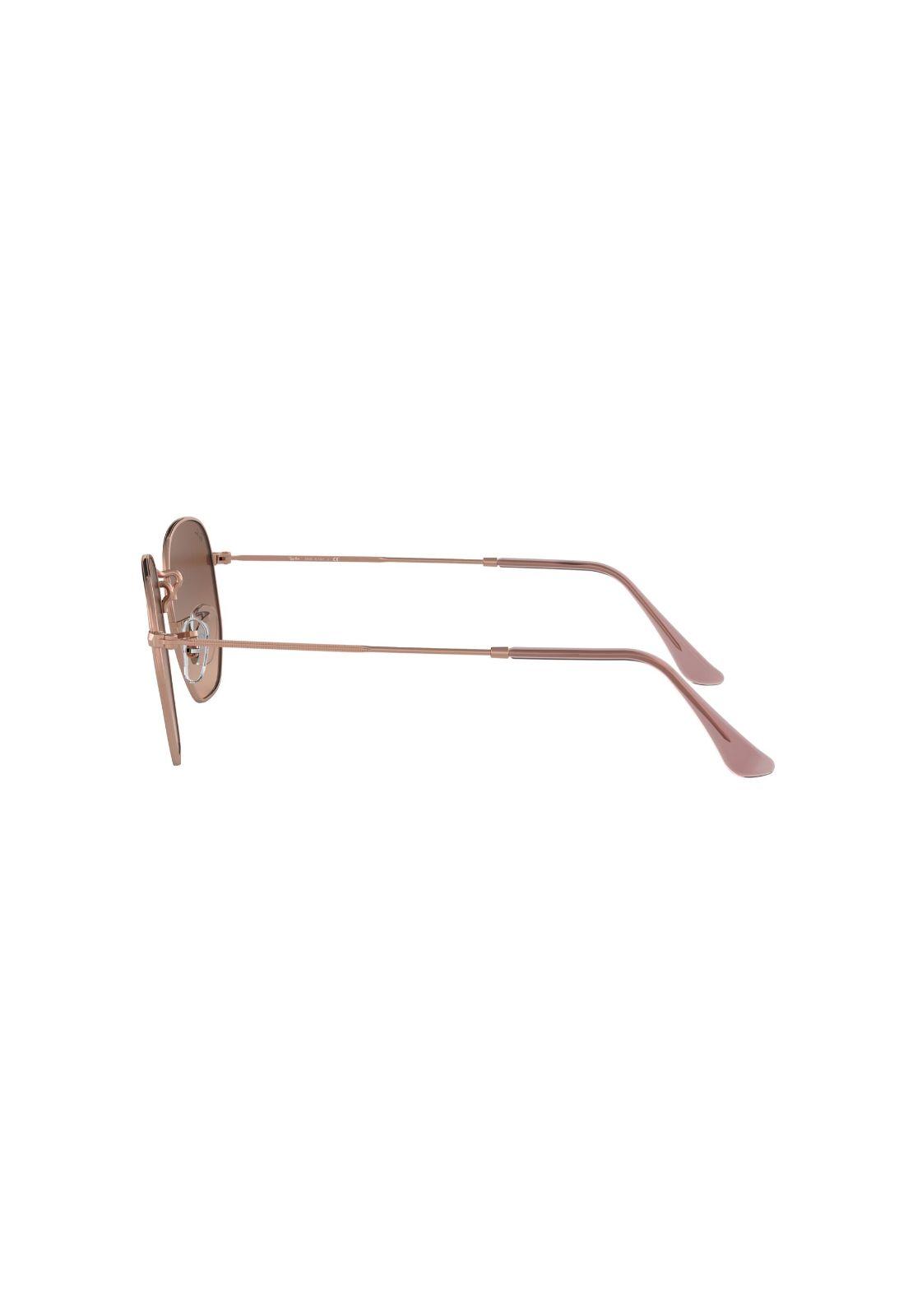 Lentes de Sol Hexagonal Marrón Degradé Ray-Ban RB3548N9069A5-2