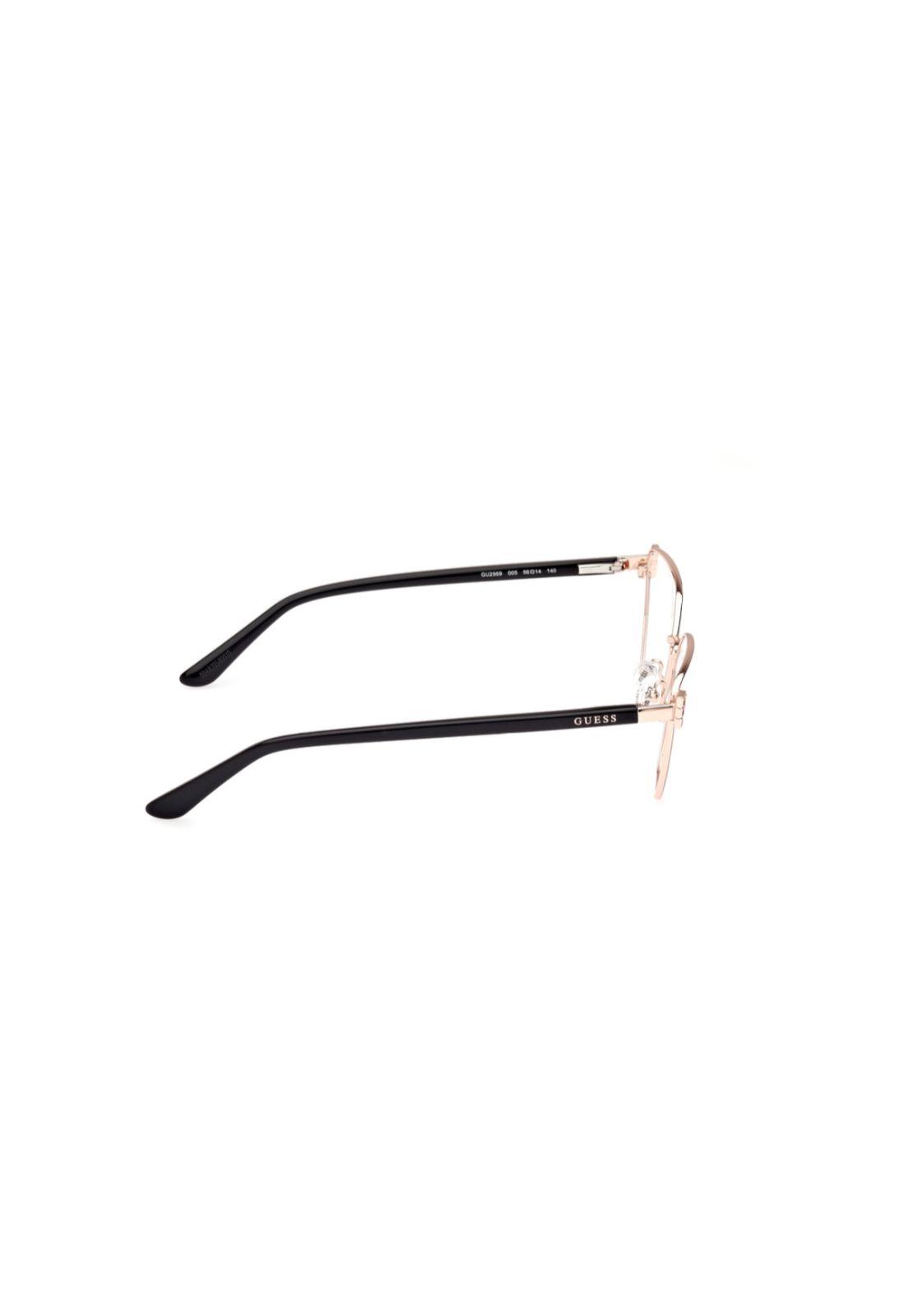 Lentes Ópticos Negro Guess GU2969005-6