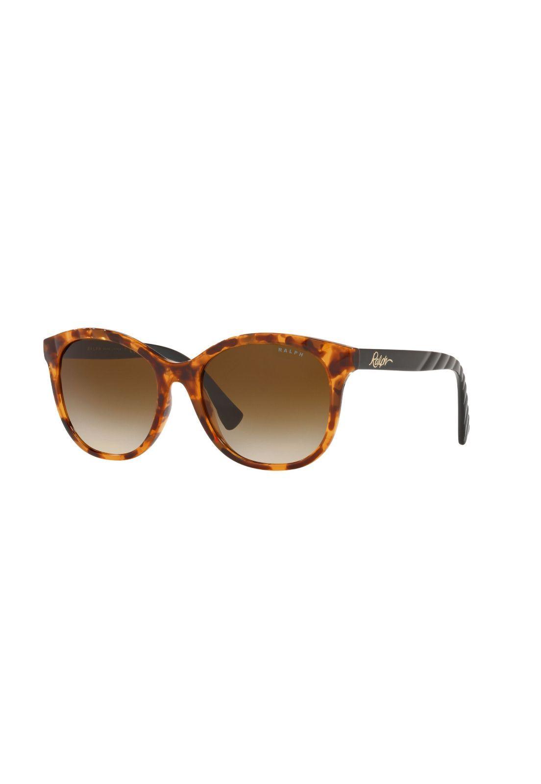 Lentes de Sol Shiny Sponged Havana Ralph RA527958851355-0