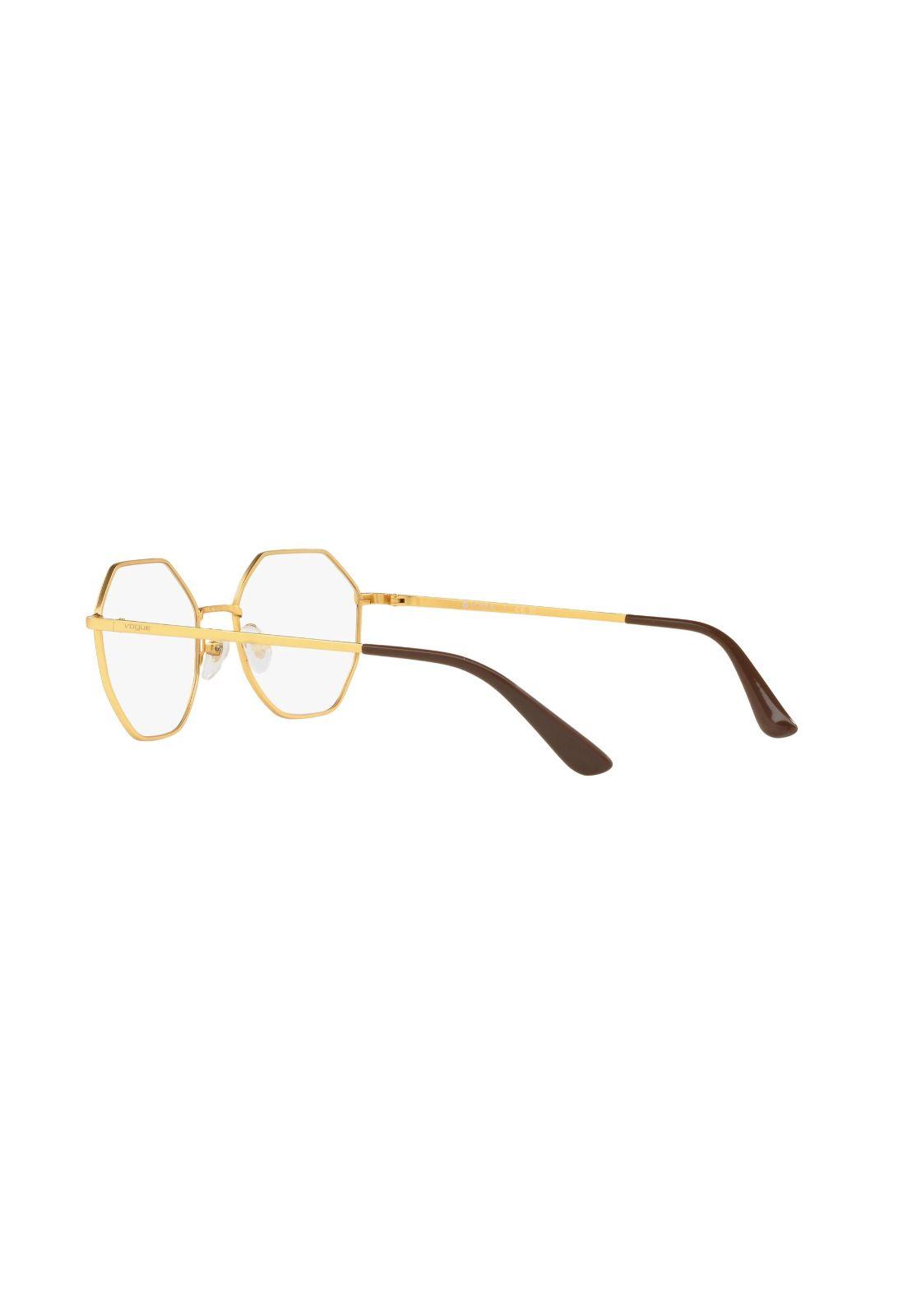 Lentes Ópticos Top Brown/Pale Gold Vogue Eyewear VO4094997-4