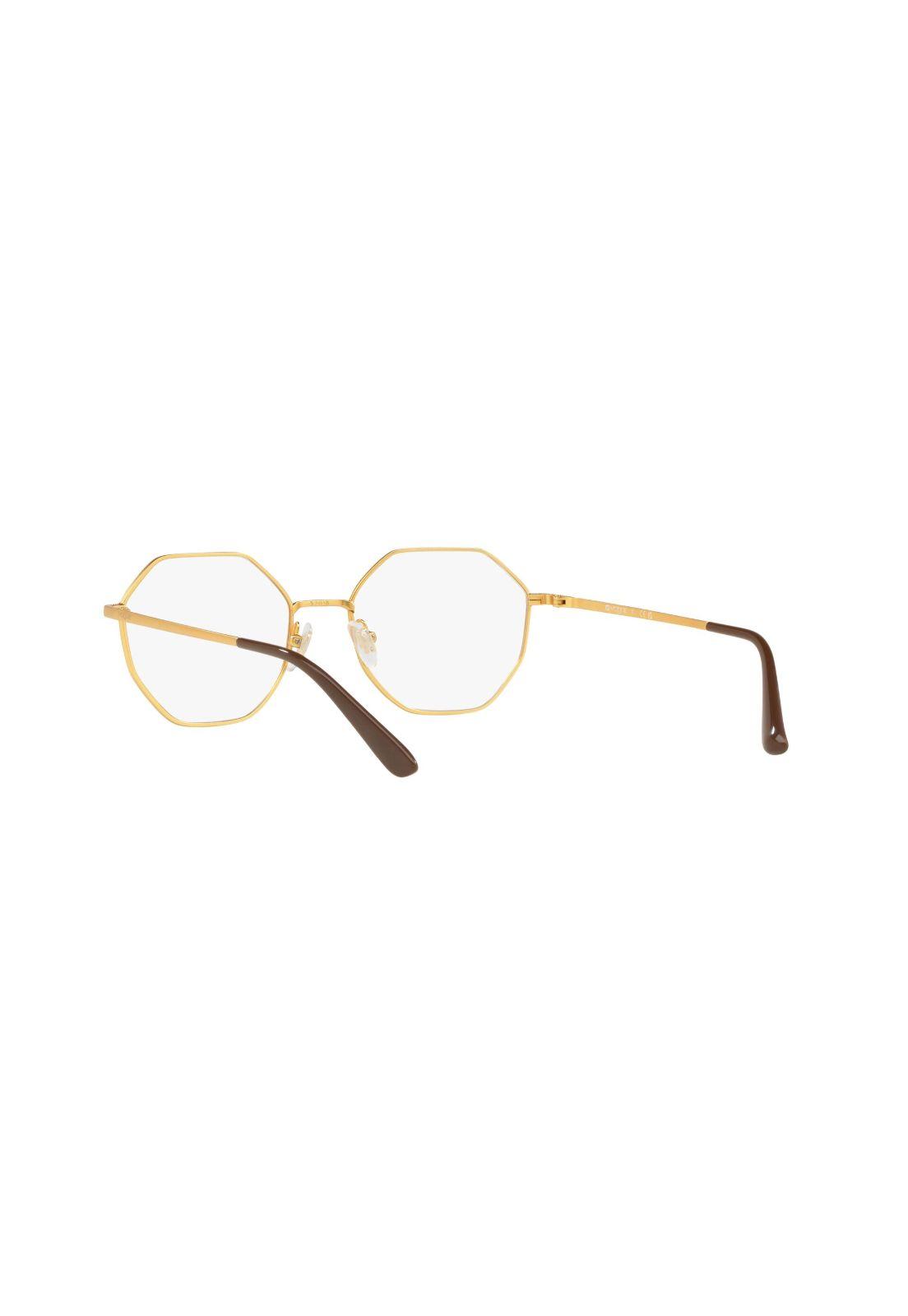 Lentes Ópticos Top Brown/Pale Gold Vogue Eyewear VO4094997-5