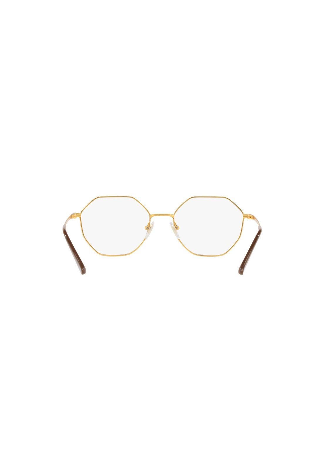 Lentes Ópticos Top Brown/Pale Gold Vogue Eyewear VO4094997-6