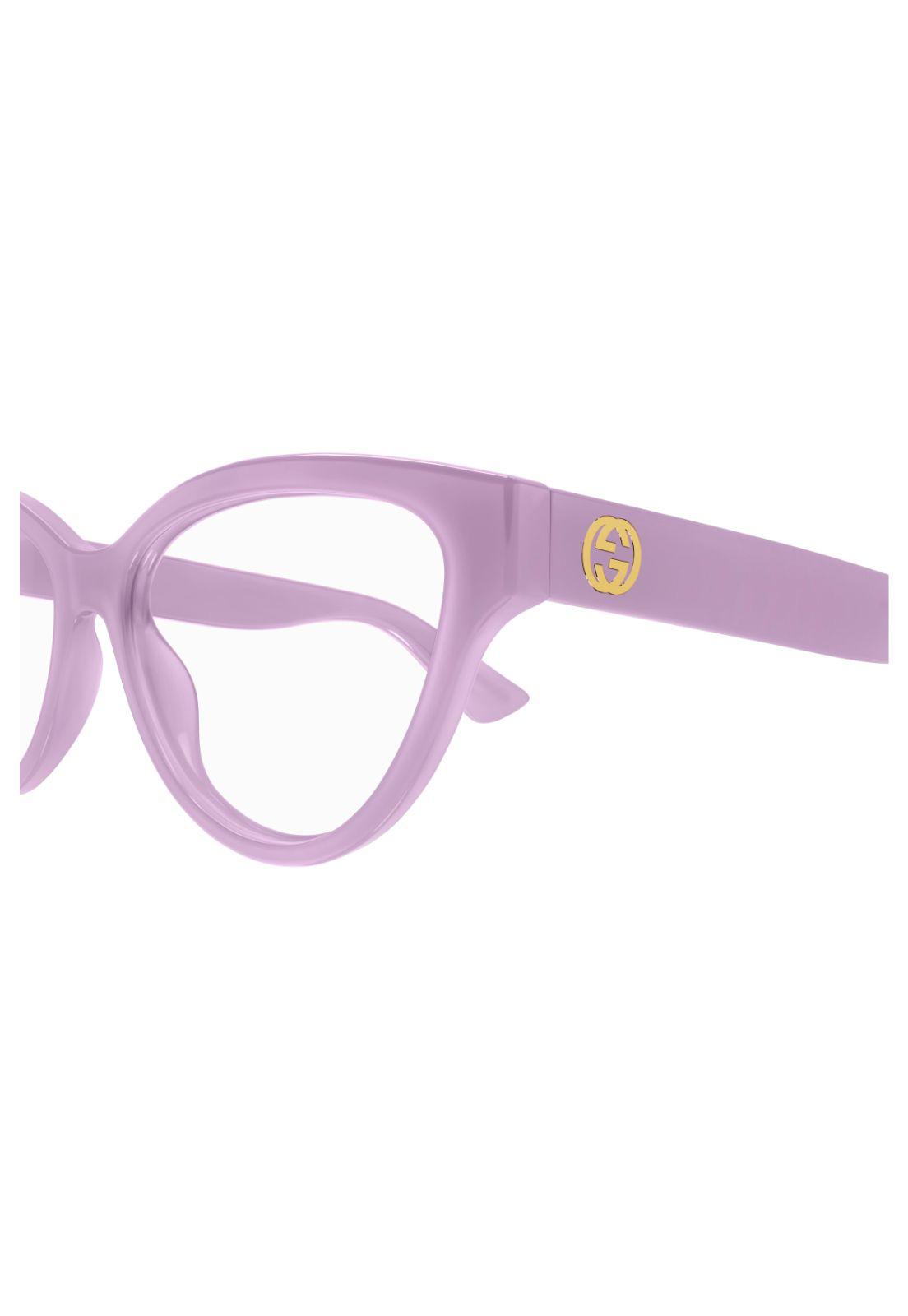 Lentes Ópticos Morado Gucci GG1581O004-2