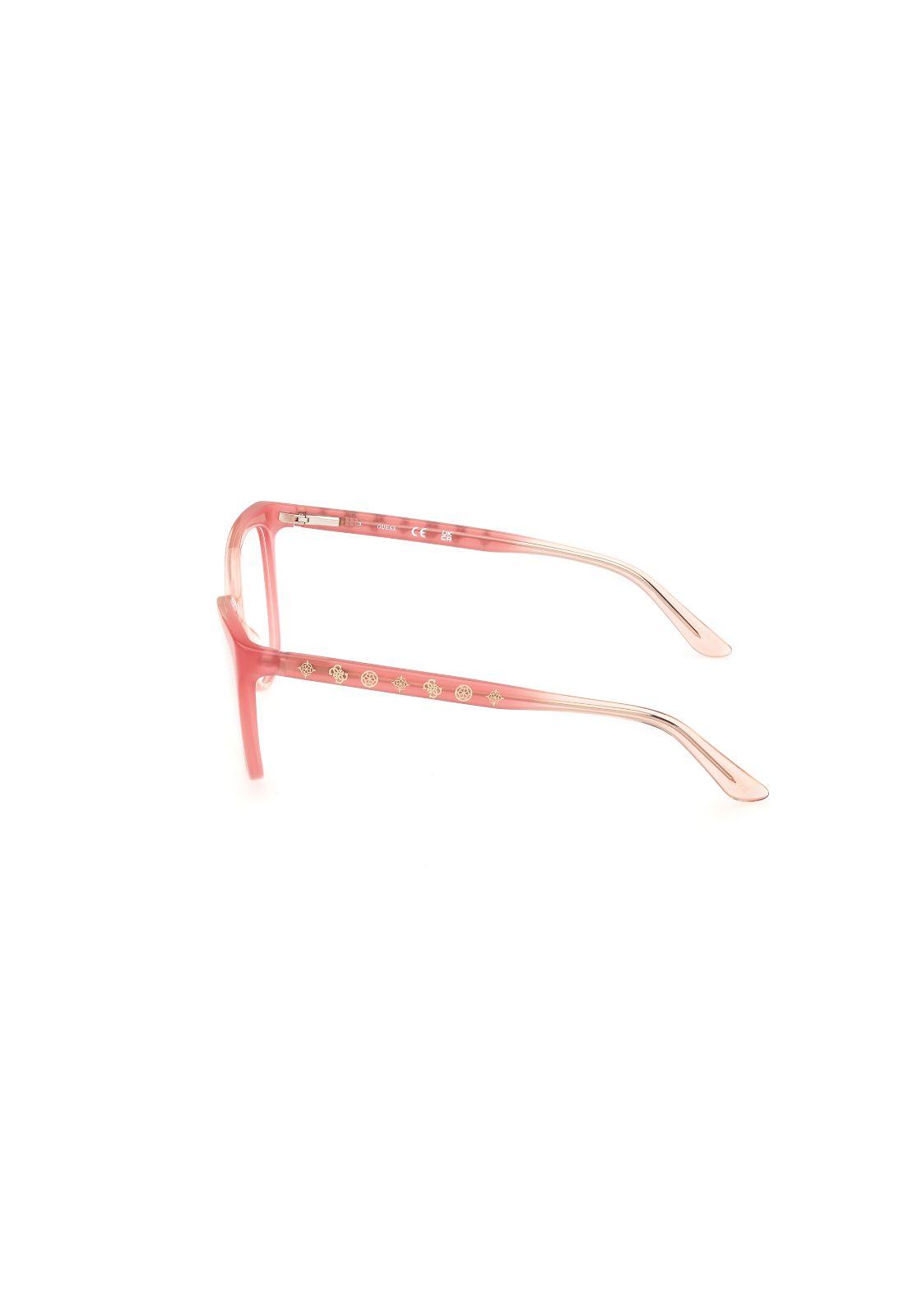 Lentes Ópticos Rosado Guess GU50114074-2