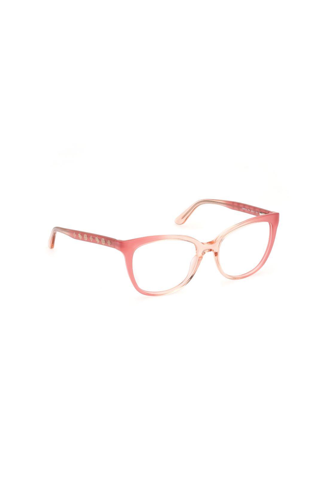 Lentes Ópticos Rosado Guess GU50114074-7