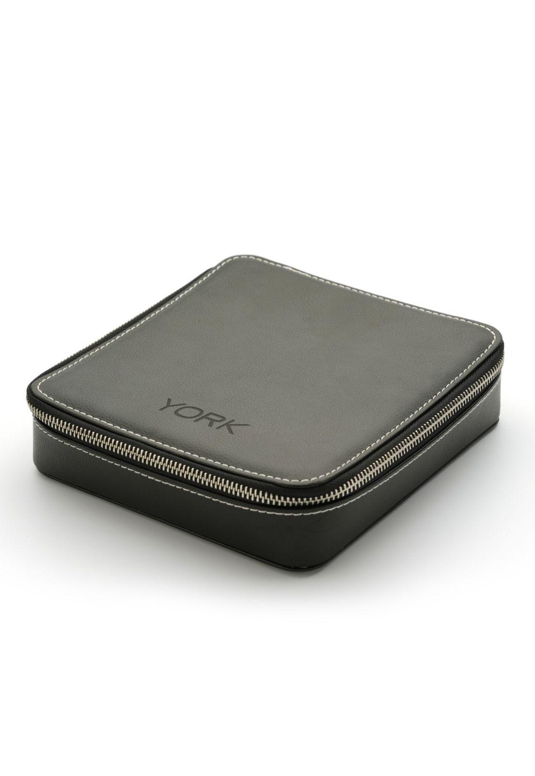 Estuche Organizador Porta Lentes para viaje o closet Negro York Eyewear-0