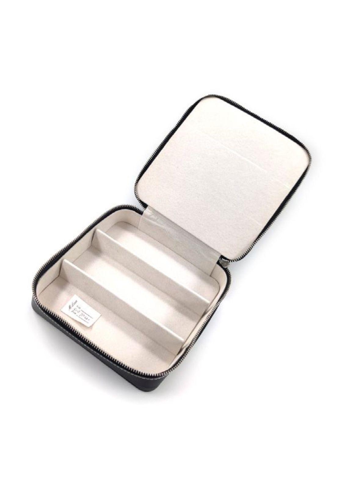 Estuche Organizador Porta Lentes para viaje o closet Negro York Eyewear-1