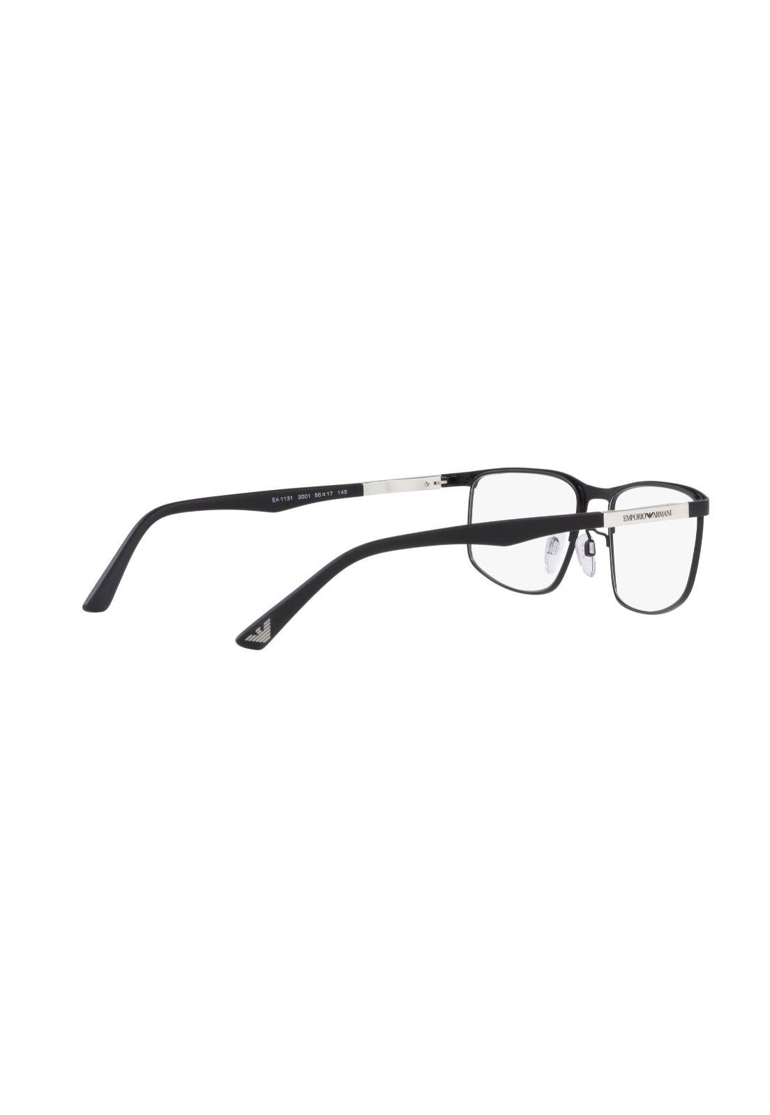 Lentes Ópticos Matte Black Emporio Armani-8
