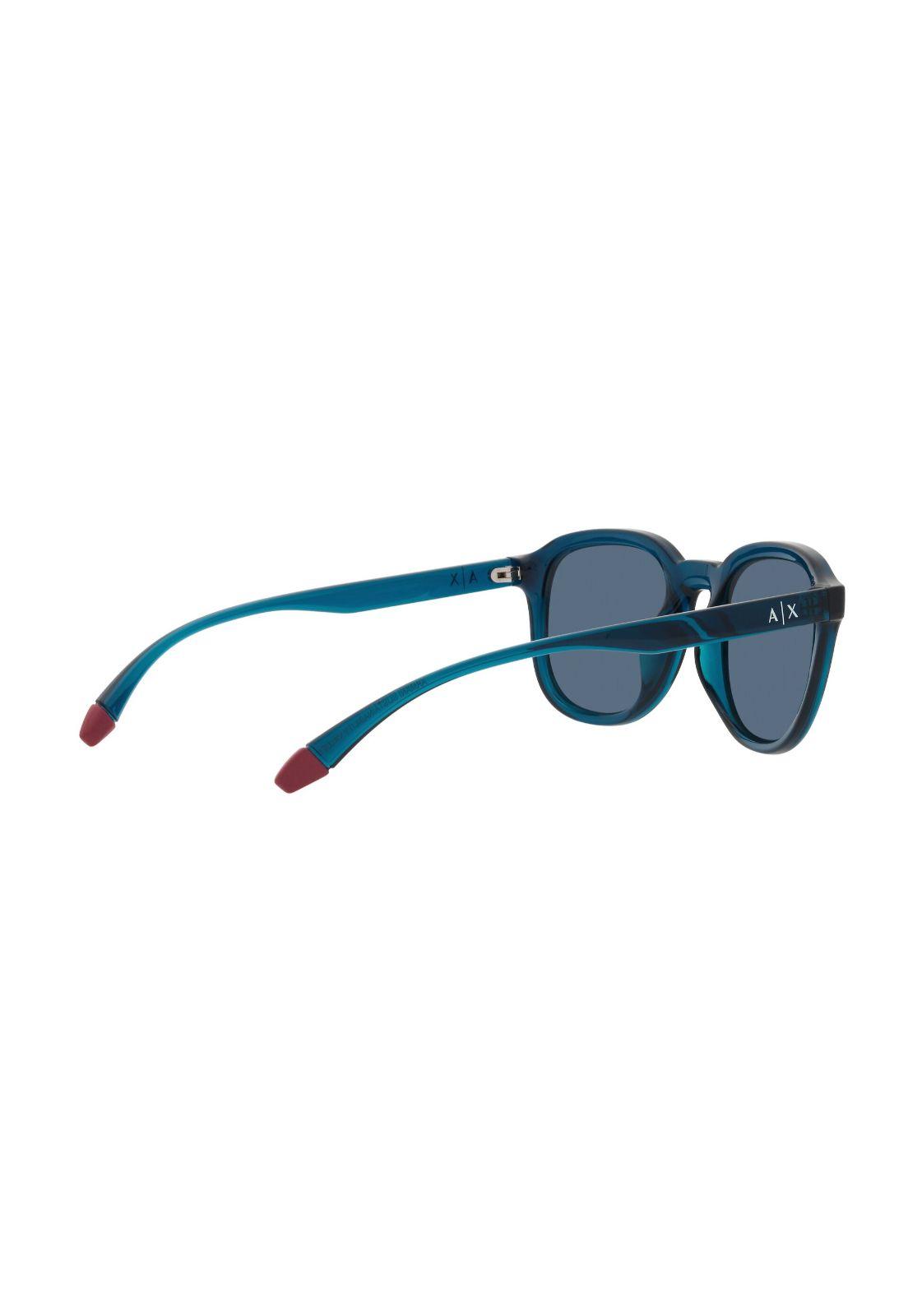 Lentes de Sol Shiny Transparent Blue Armani Exchange-8