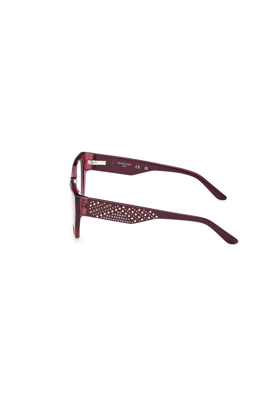 Lentes Ópticos Burdeo Guess by Marciano GM50019071-2