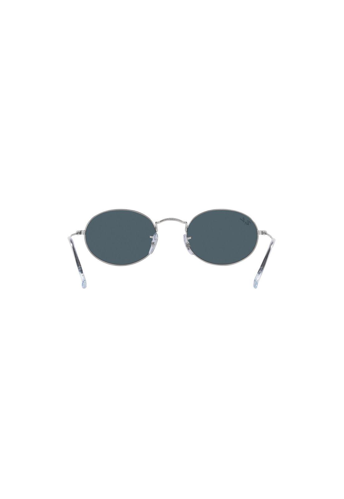 Lentes de Sol Oval Azul Ray-Ban RB3547003R5-3