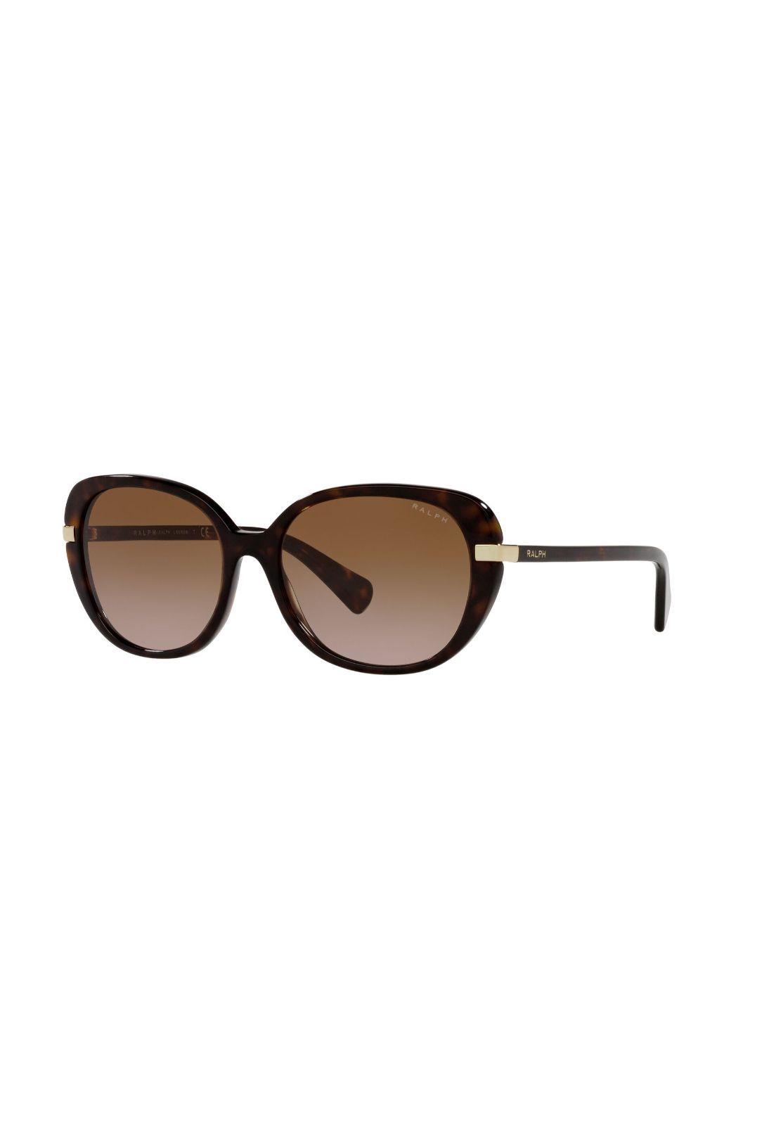 Lentes de Sol Shiny Dark Havana Ralph RA527750031356-0