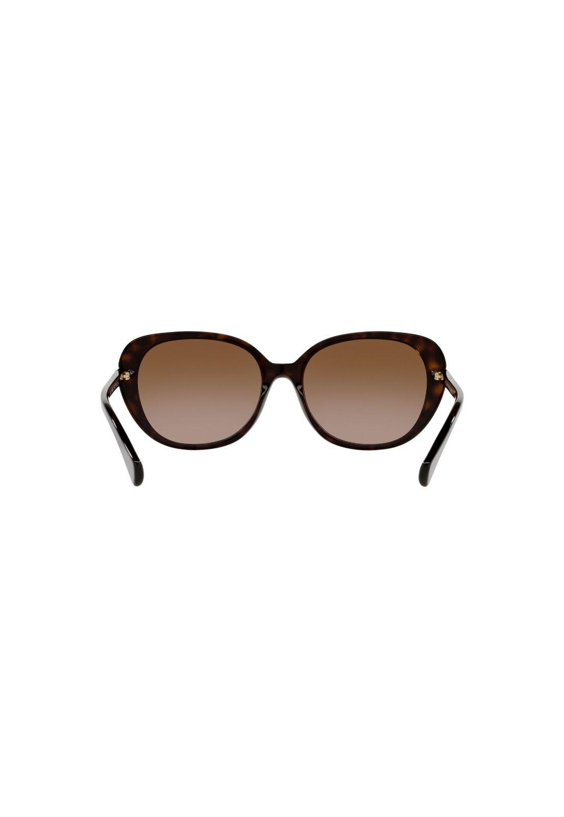 Lentes de Sol Shiny Dark Havana Ralph RA527750031356-6