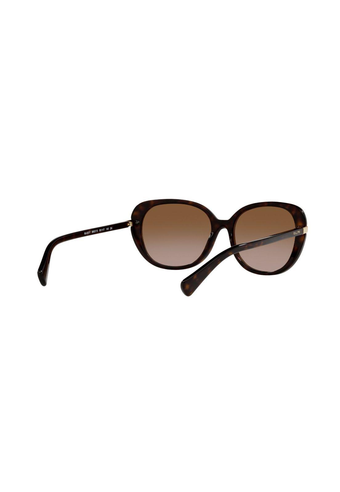 Lentes de Sol Shiny Dark Havana Ralph RA527750031356-7
