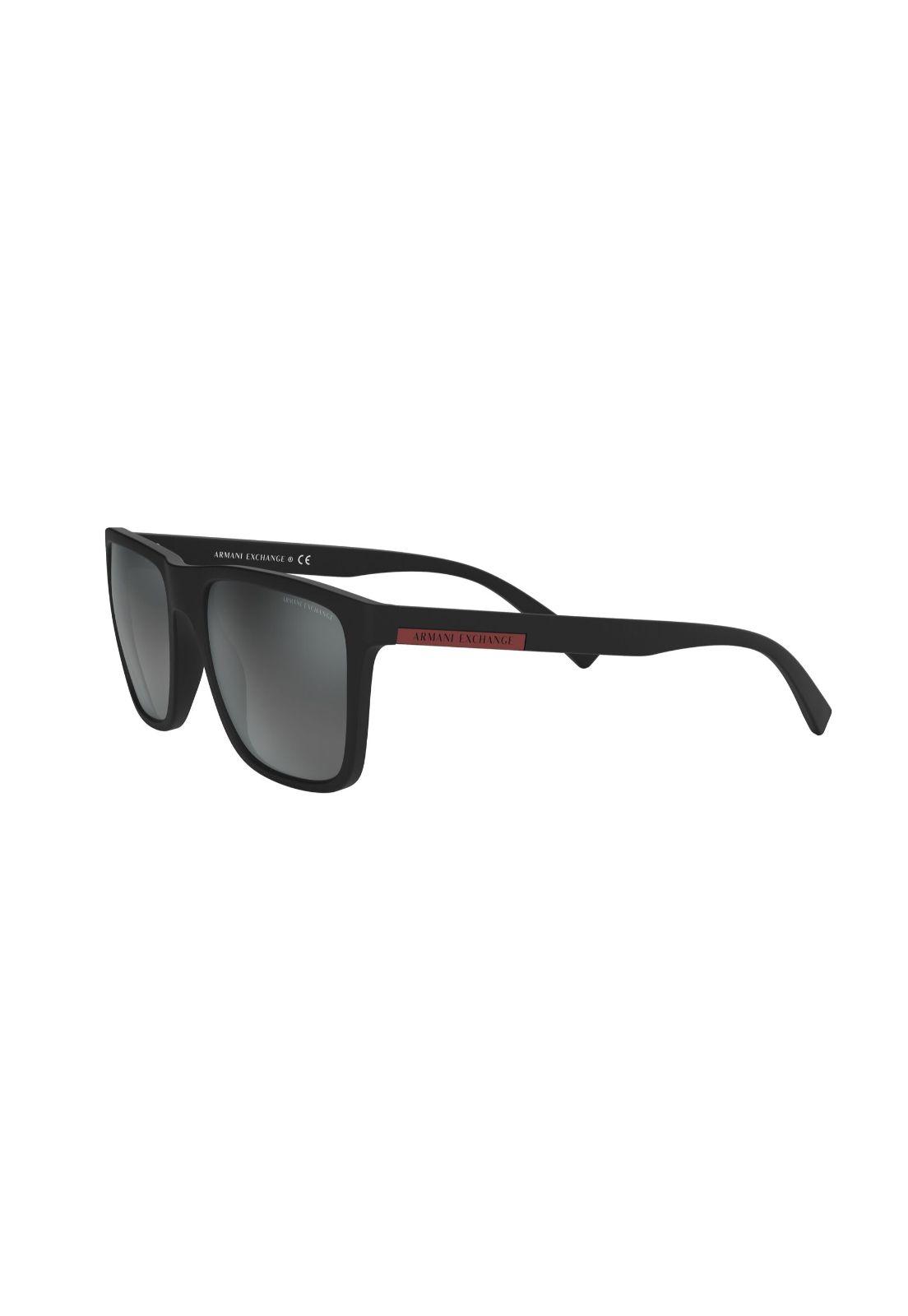 Lentes de Sol Gris Mirror Armani Exchange Sustentable AX4080S80786G57-2
