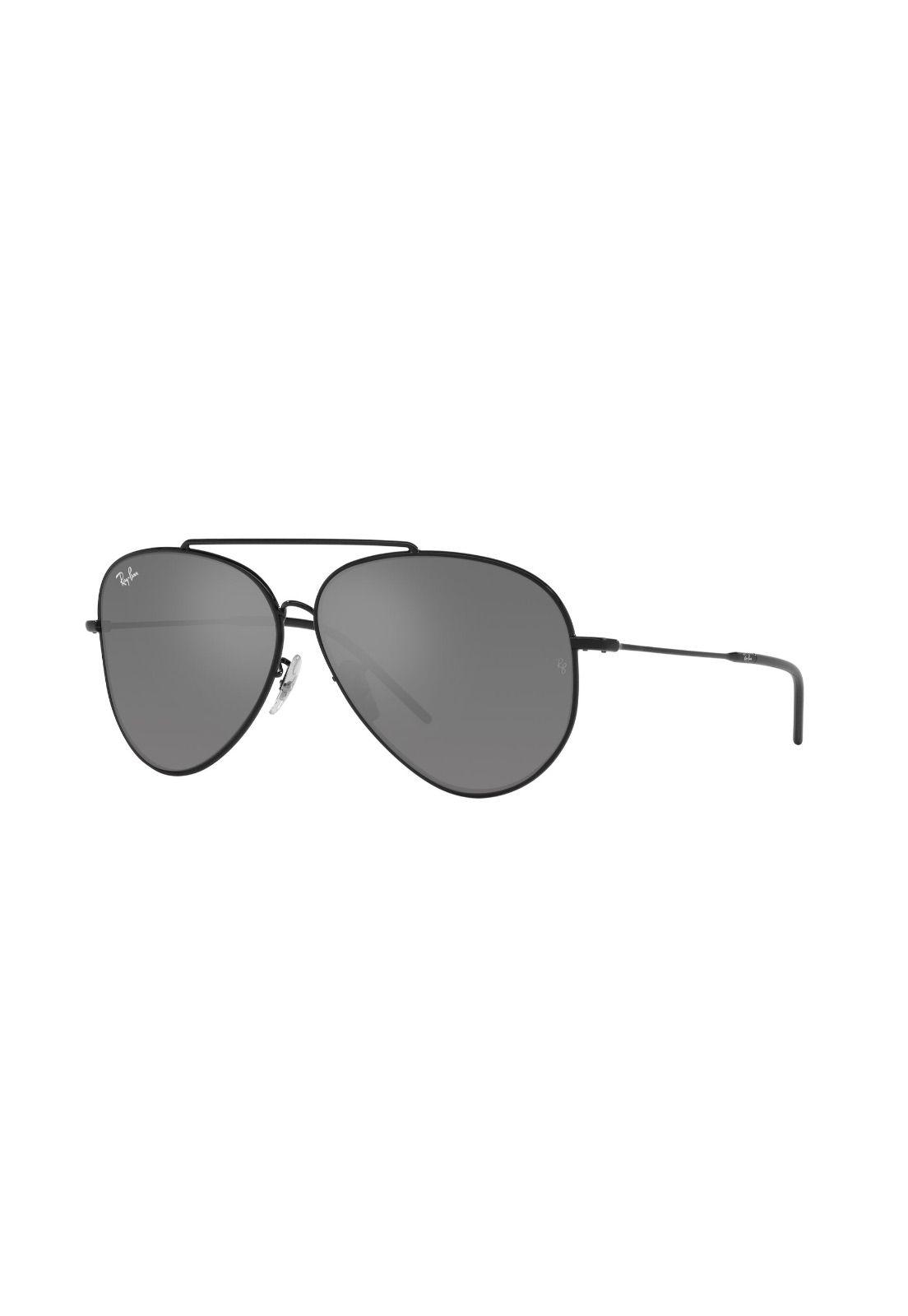 Lentes de Sol Aviator Reverse Black Espejados M Ray-Ban-0