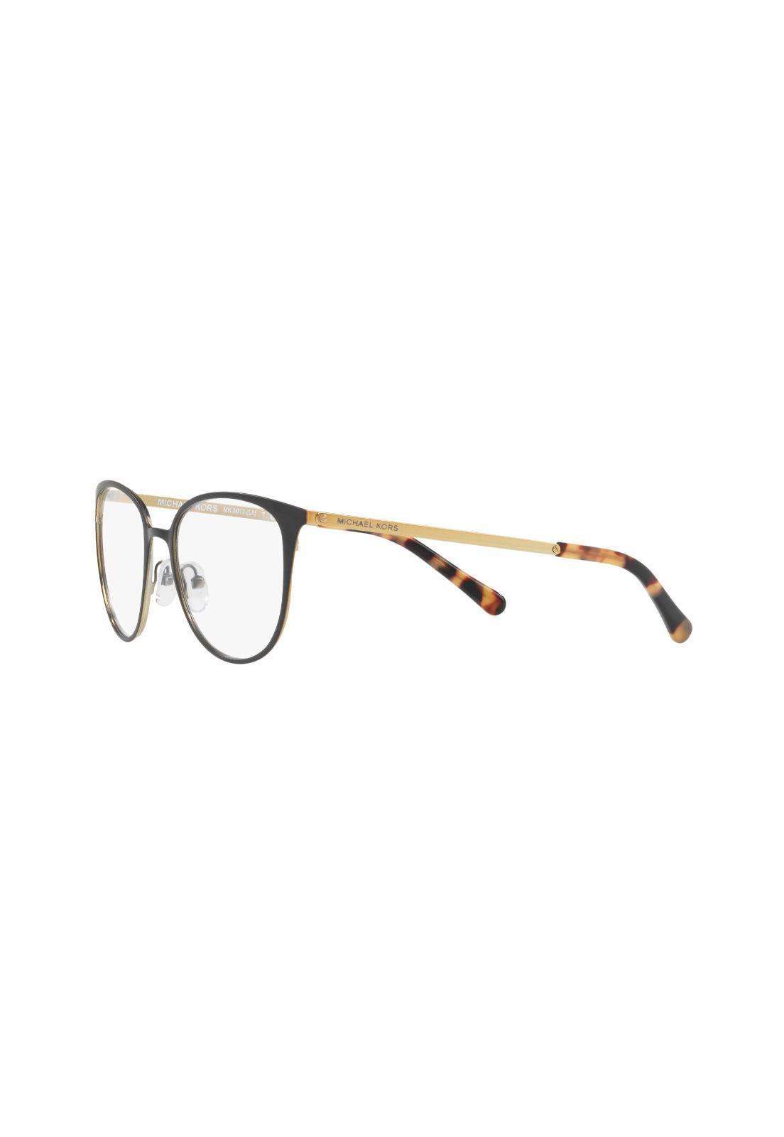 Lentes Ópticos Lil Matte Black/Gold Michael Kors MK30171187-2