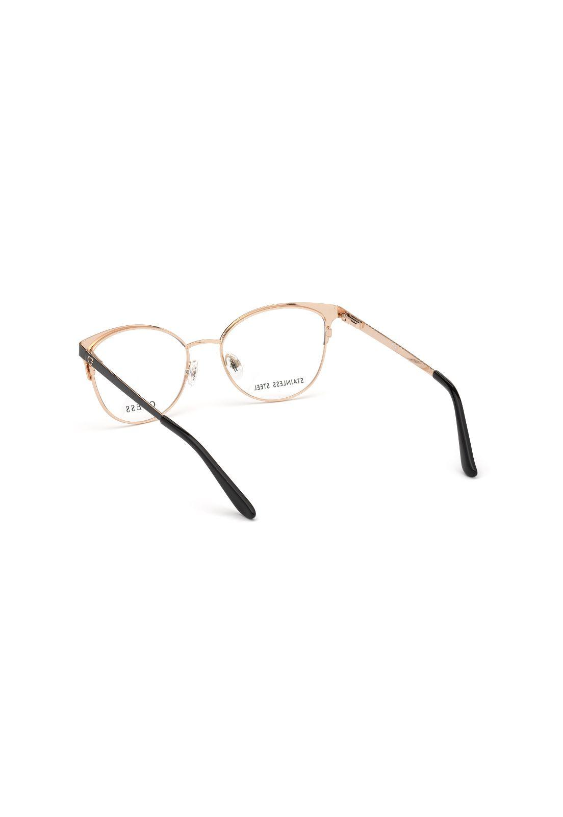 Lentes Ópticos Negro Brillante Guess GU2796001-3