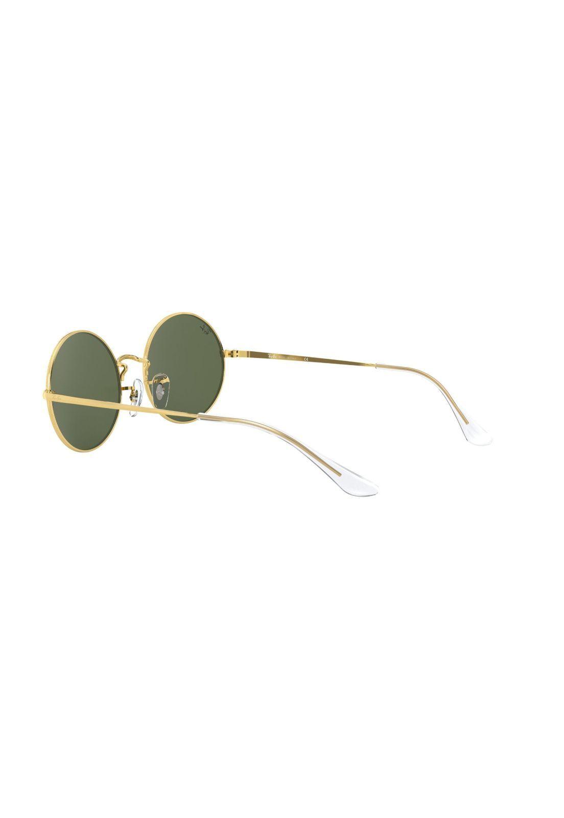 Lentes de Sol Oval Legend Gold Ray-Ban RB197091963154-4