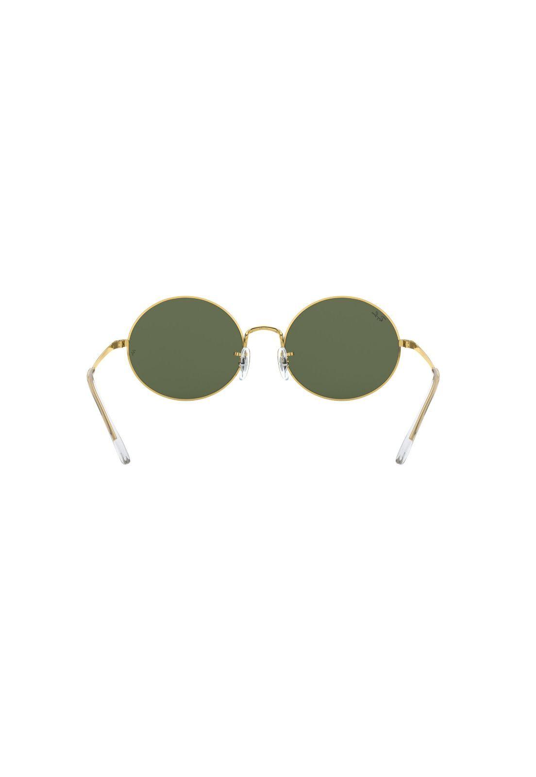 Lentes de Sol Oval Legend Gold Ray-Ban RB197091963154-6