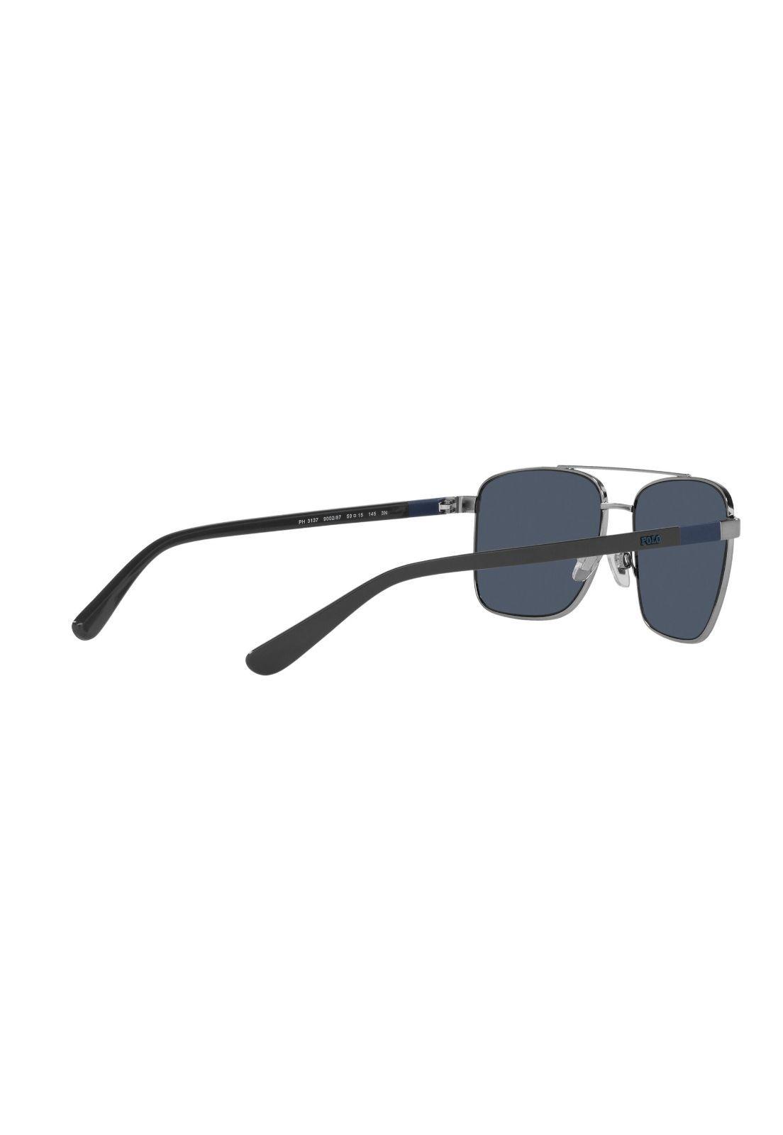 Lentes de Sol Shiny Gunmetal Polo PH313790028759-8