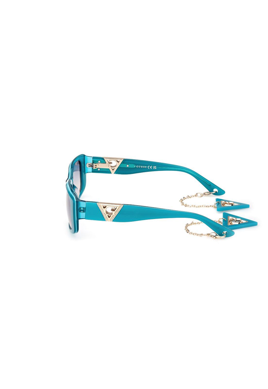 Lentes de Sol Shiny Turquoise Guess GU78915387W-2