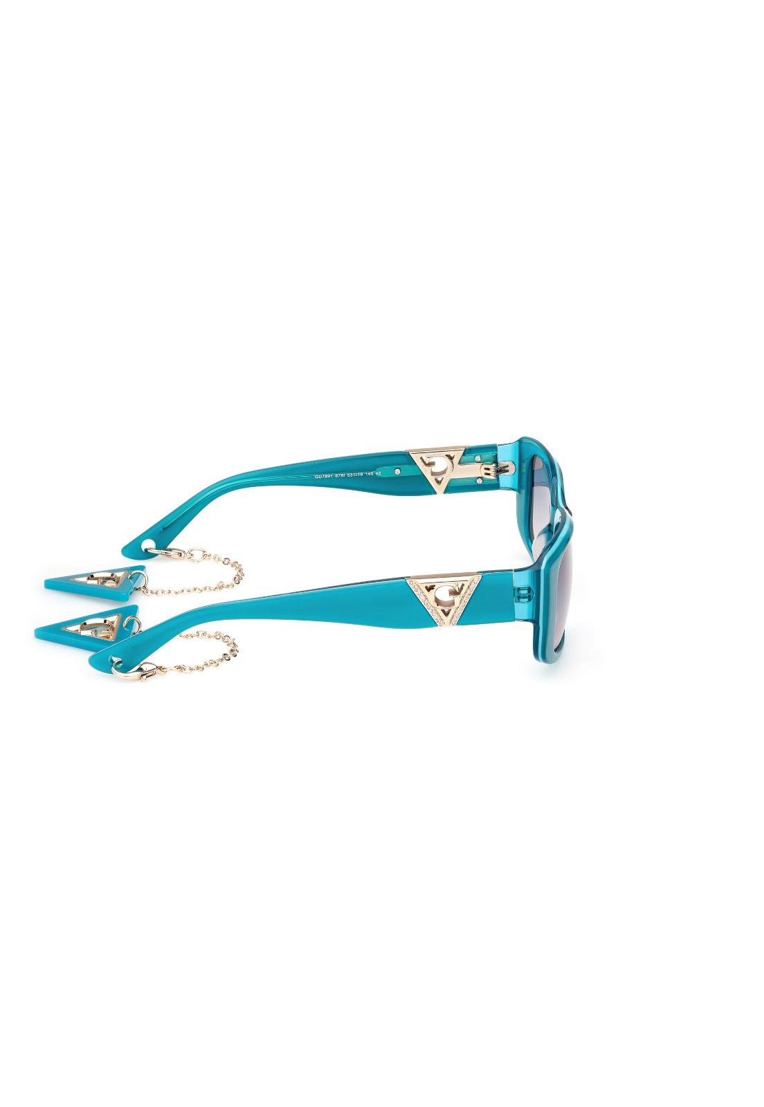 Lentes de Sol Shiny Turquoise Guess GU78915387W-6