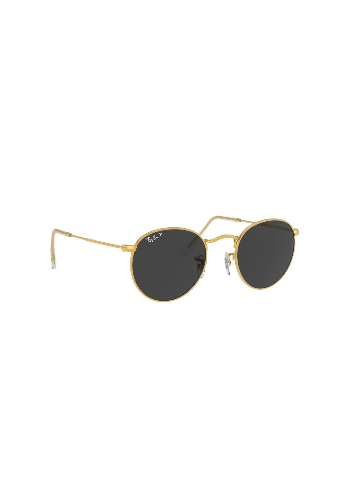 Lentes de Sol Round Negro Polarizado Ray-Ban RB3447-11