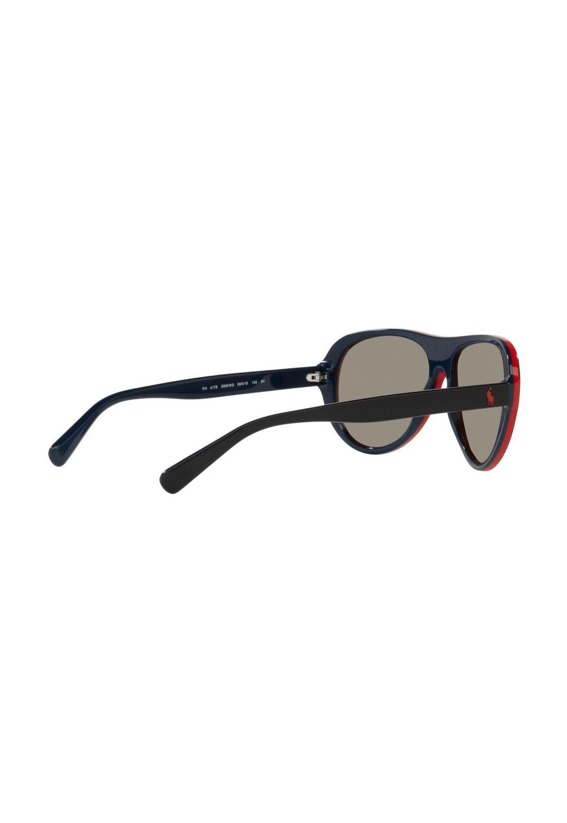 Lentes de Sol Black Red Navy Polo Ralph Lauren PH4178-8
