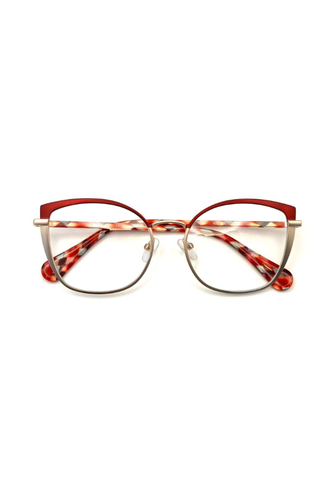 Lentes Ópticos Emma Rojo York Eyewear-3