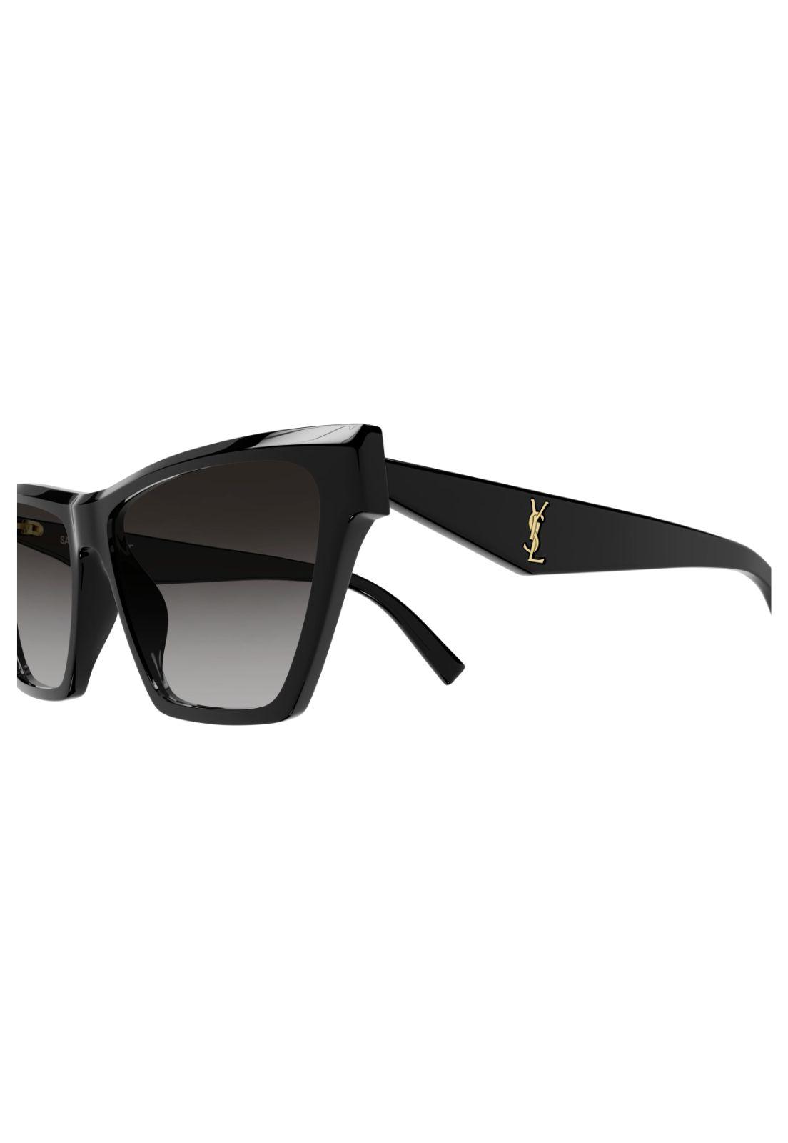 Lentes de Sol Negro Saint Laurent SLM103001-2