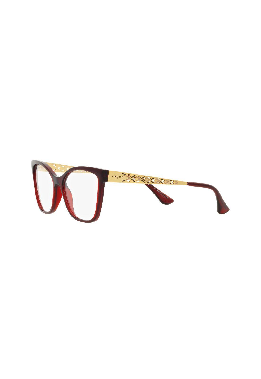 Lentes Ópticos Translucent Red Vogue Eyewear VO5507L2477-2
