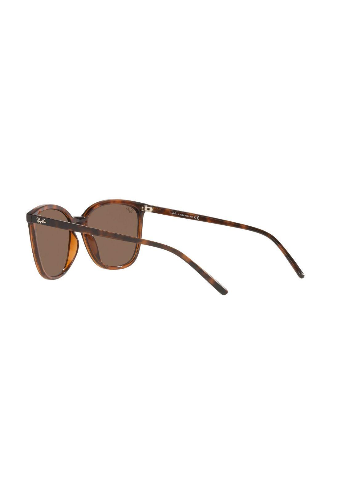 Lentes de Sol Dark Havana Ray-Ban RB4350L7107356-4