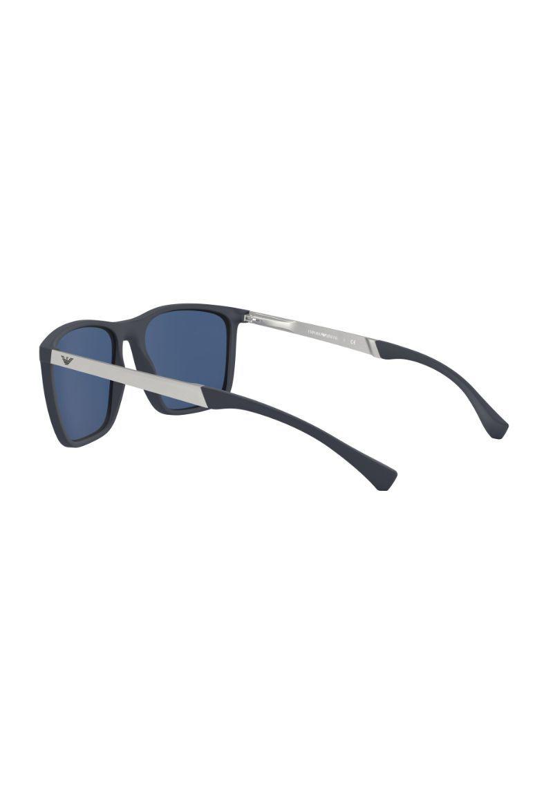 Lentes de Sol Azul Rubber Emporio Armani EA415054748059-4