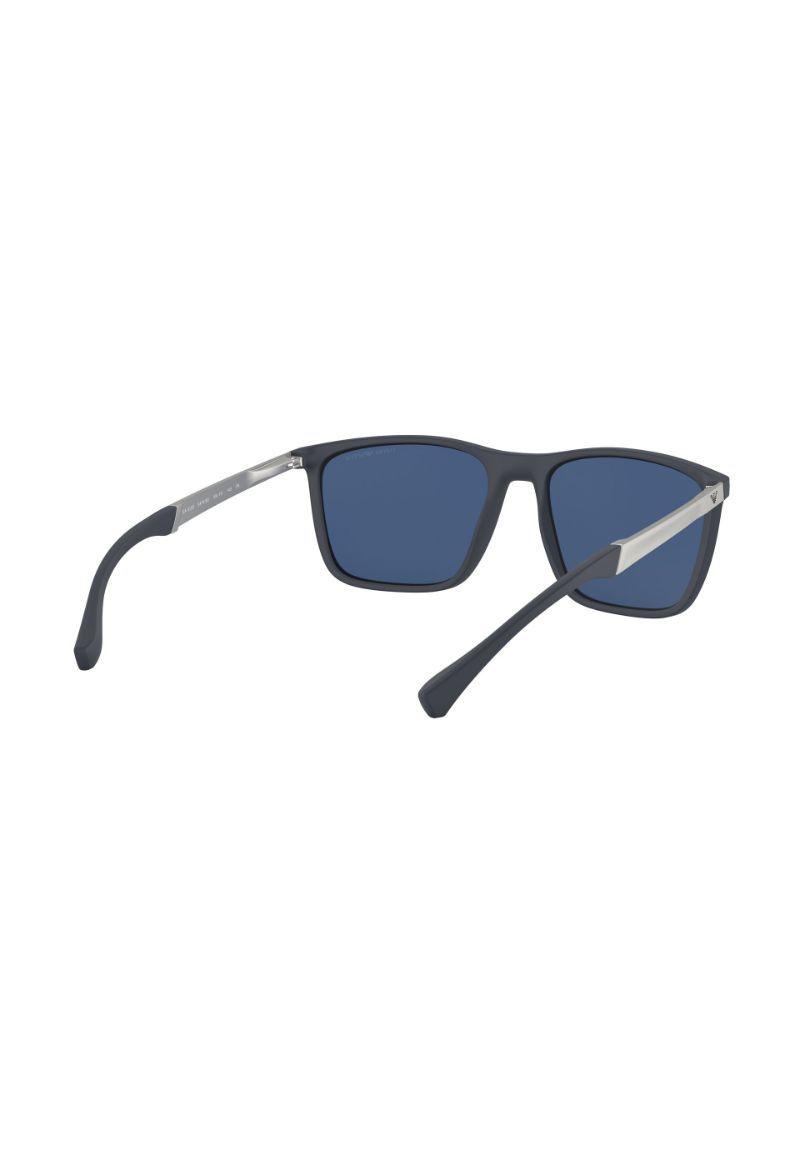 Lentes de Sol Azul Rubber Emporio Armani EA415054748059-7