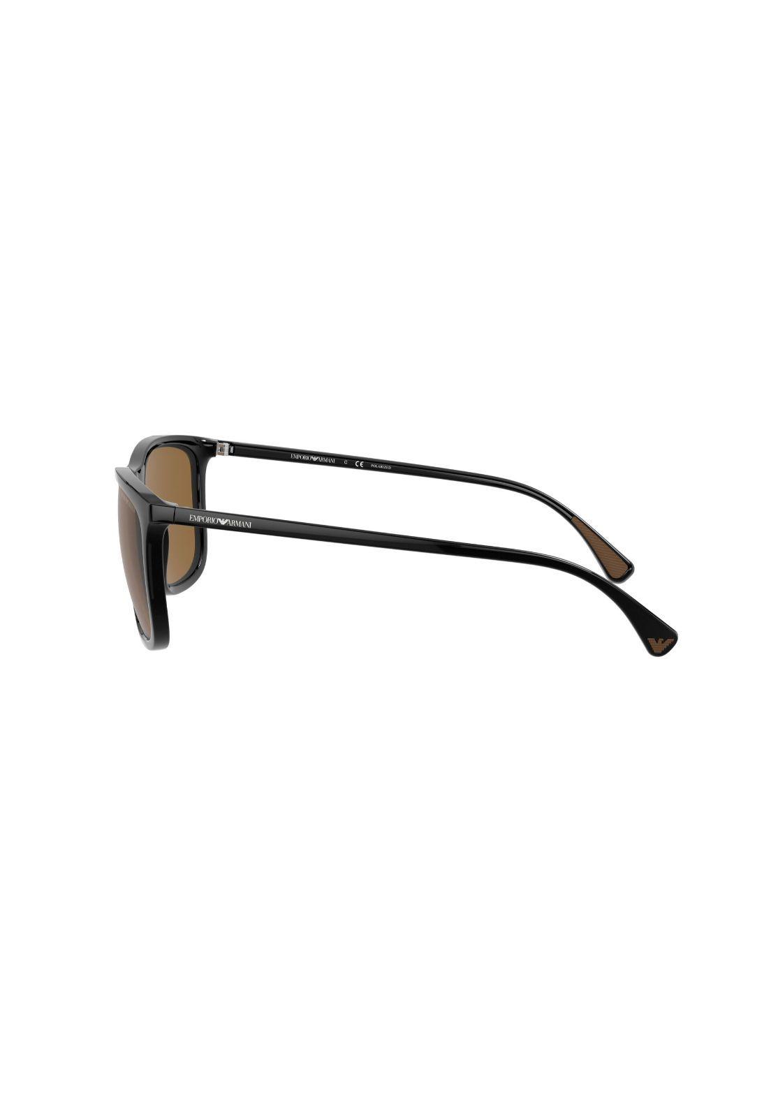 Lentes de Sol Negro Polarizado Emporio Armani EA415550178357-3
