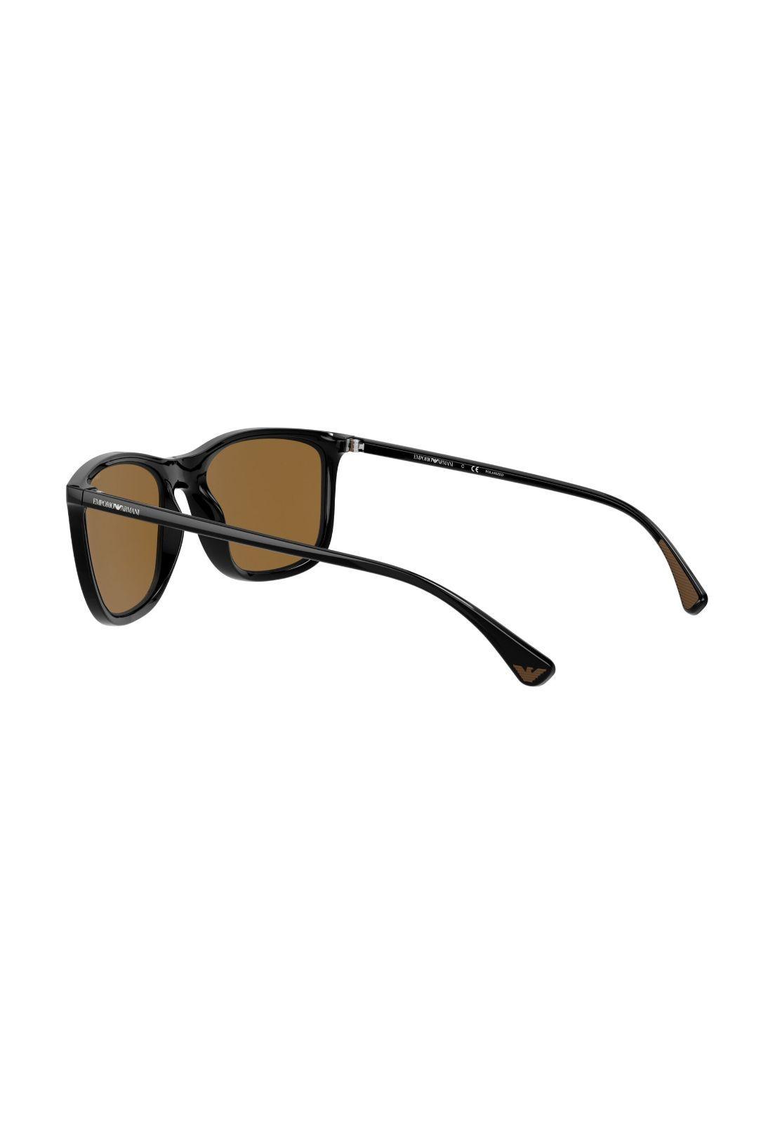 Lentes de Sol Negro Polarizado Emporio Armani EA415550178357-4