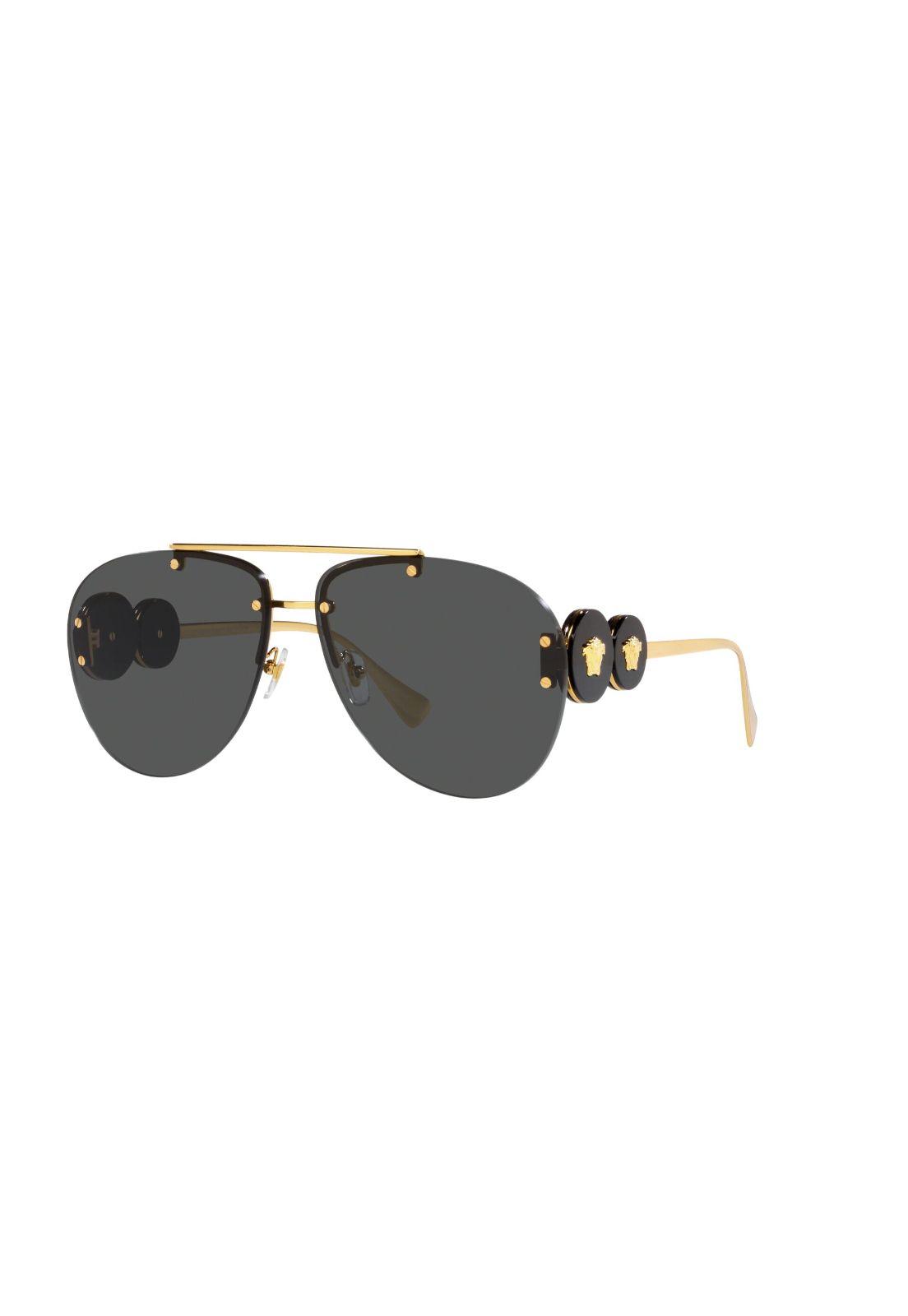 Lentes de Sol Double Medusa Dorado Versace VE2250100287-0