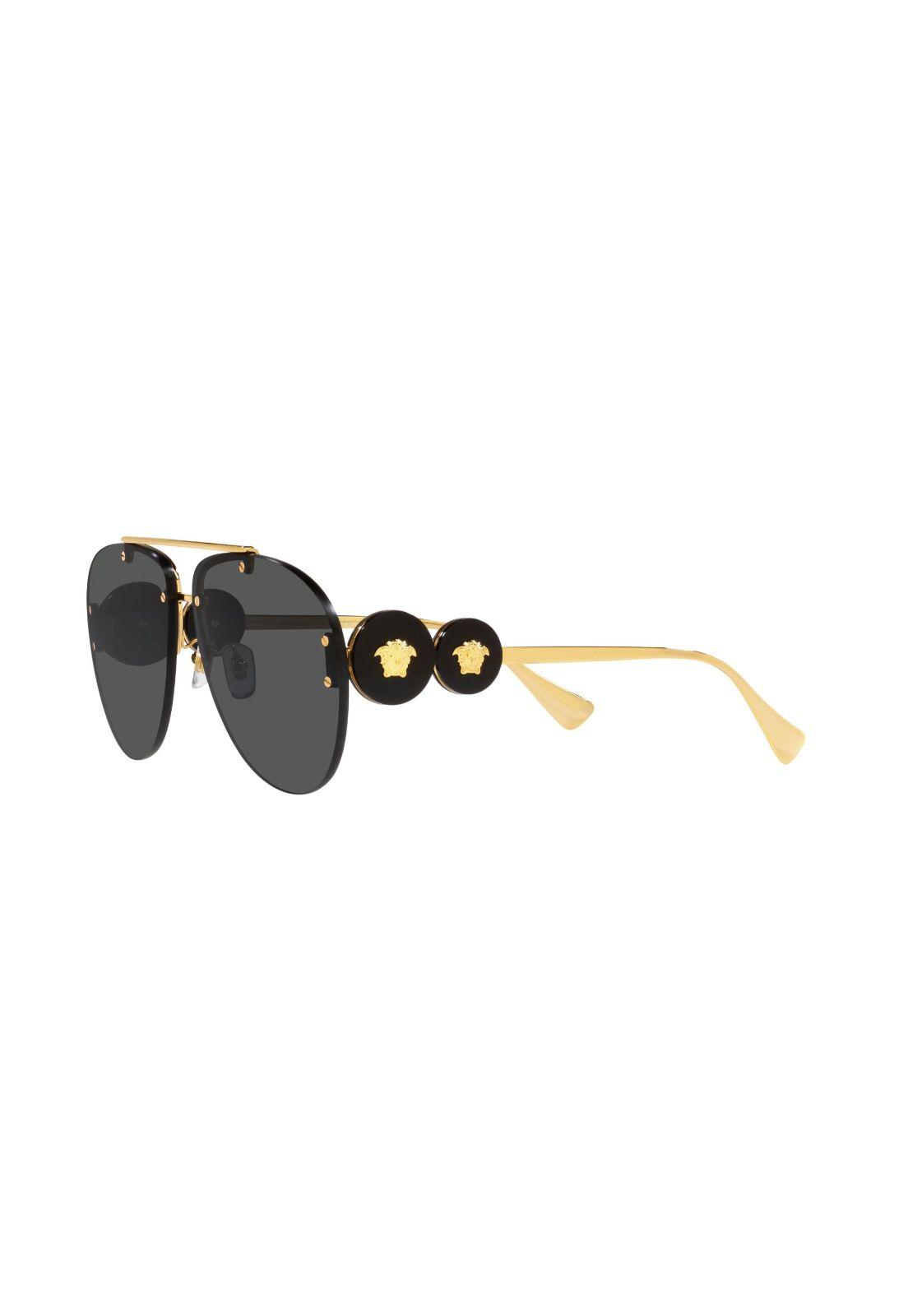 Lentes de Sol Double Medusa Dorado Versace VE2250100287-2
